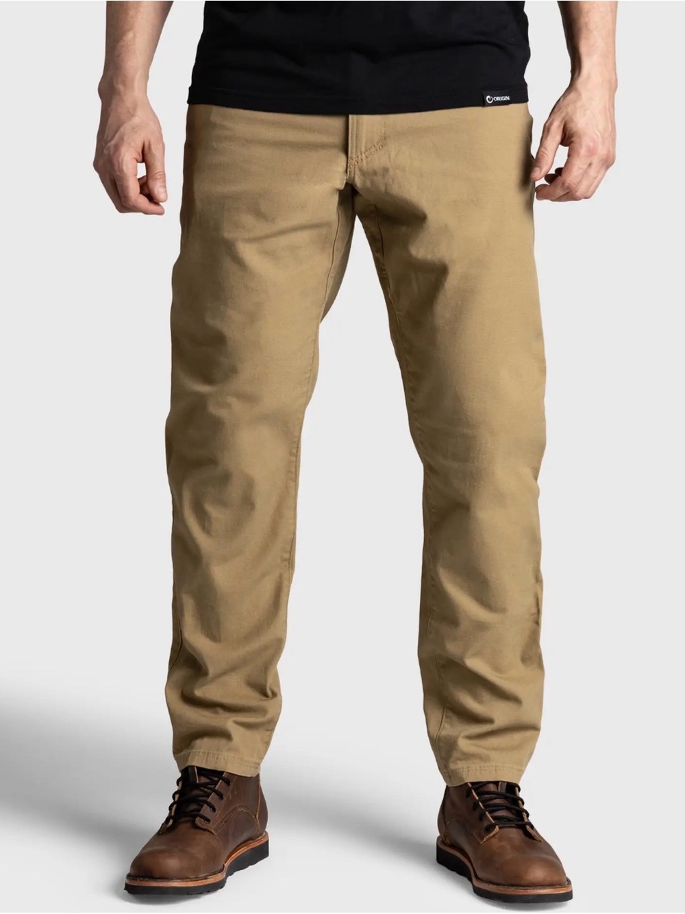 Men's Origin Straight Leg Pants Dark Khaki